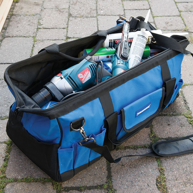Silverline Tool Bag Hard Base 600 x 280 x 260mm Silverline - Dynamic Drive