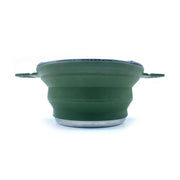 Wolf Outdoors EzyStow Collapsible Cooking Pot 2.5L Olive Green Wolf Outdoors - Dynamic Drive