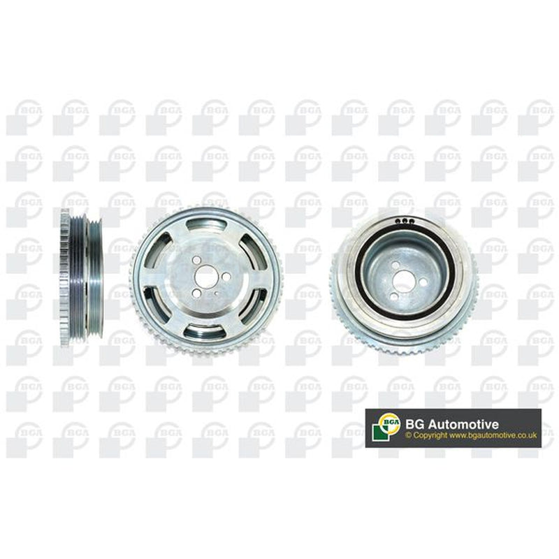 BGA Crank Shaft Belt Pulley fits Fiat Brava 1998-2002 1.2