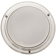 6 1/2" Recess Light LED Chrome Opal Switched Nova - Dynamic Drive