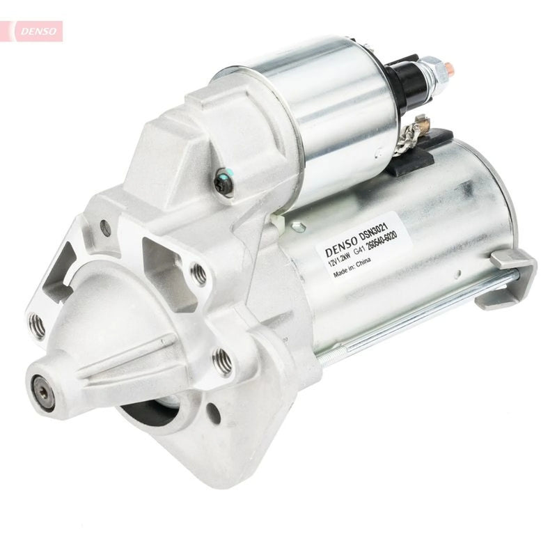 Denso Starter Motor 12V 1.2kW 10 Teeth fits Dacia Dokker 2012-2021 1.5