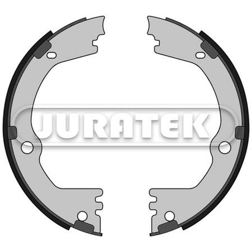 Juratek Brake Shoe Set Axle Kit Rear fits Hyundai Santa Fé III 2012-2018