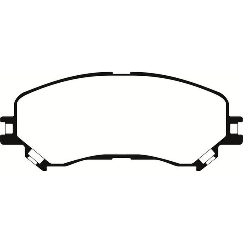 Abtex Front Brake Pad Set fits Mitsubishi Asx 2023 on 1.6