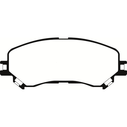 Abtex Front Brake Pad Set fits Mitsubishi Asx 2023 on 1.6