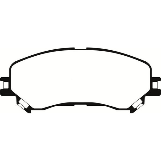 Abtex Front Brake Pad Set PLU2299