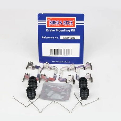 Borg & Beck Brake Pad Accessory Fitting Kit Front BBK1686