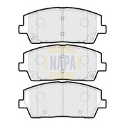 NAPA Front Brake Pad Set fits Hyundai Santa Fe IV 2018-2020 2.0 2.2
