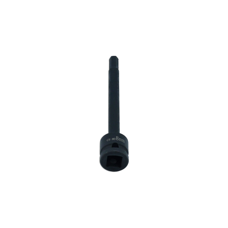 Laser Extra Long Impact Hex Bit 1/2"D 8mm 8584 Laser - Dynamic Drive