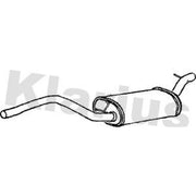 Klarius Box With Centre Pipe Centre fits Ford Focus I 1998-2004 1.6