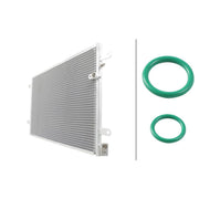 Hella Air Conditioning Condenser fits Audi A6 Allroad C6 2006-2011