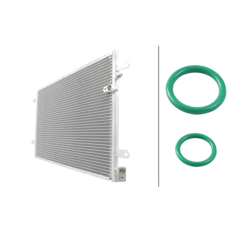 Hella Air Conditioning Condenser fits Audi A6 Allroad C6 2006-2011