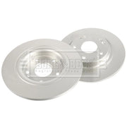 Borg & Beck 2 x Solid Rear Brake Discs BBD5529