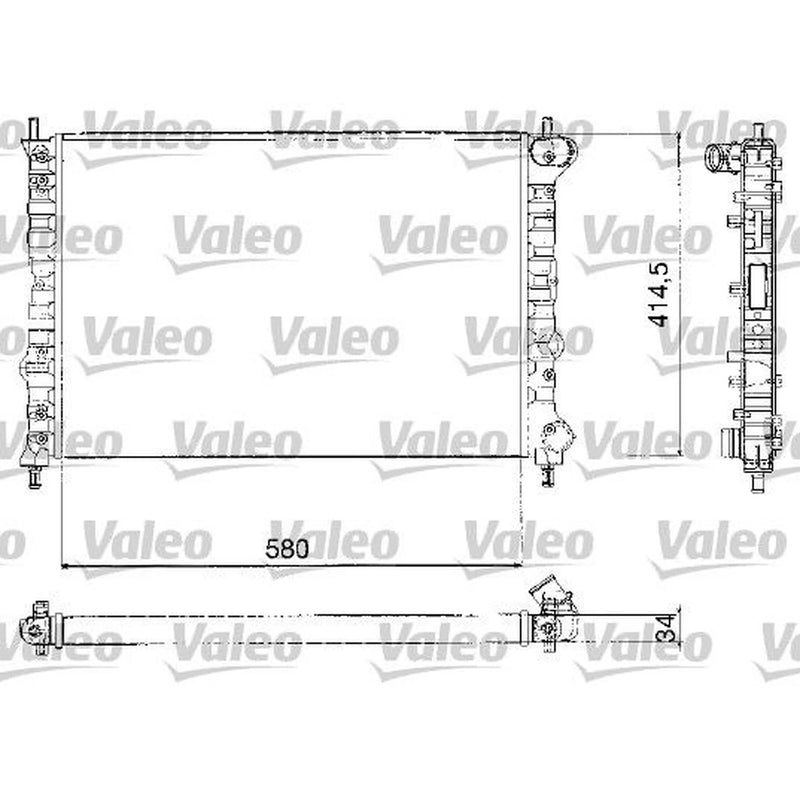 Valeo Engine Radiator 732580