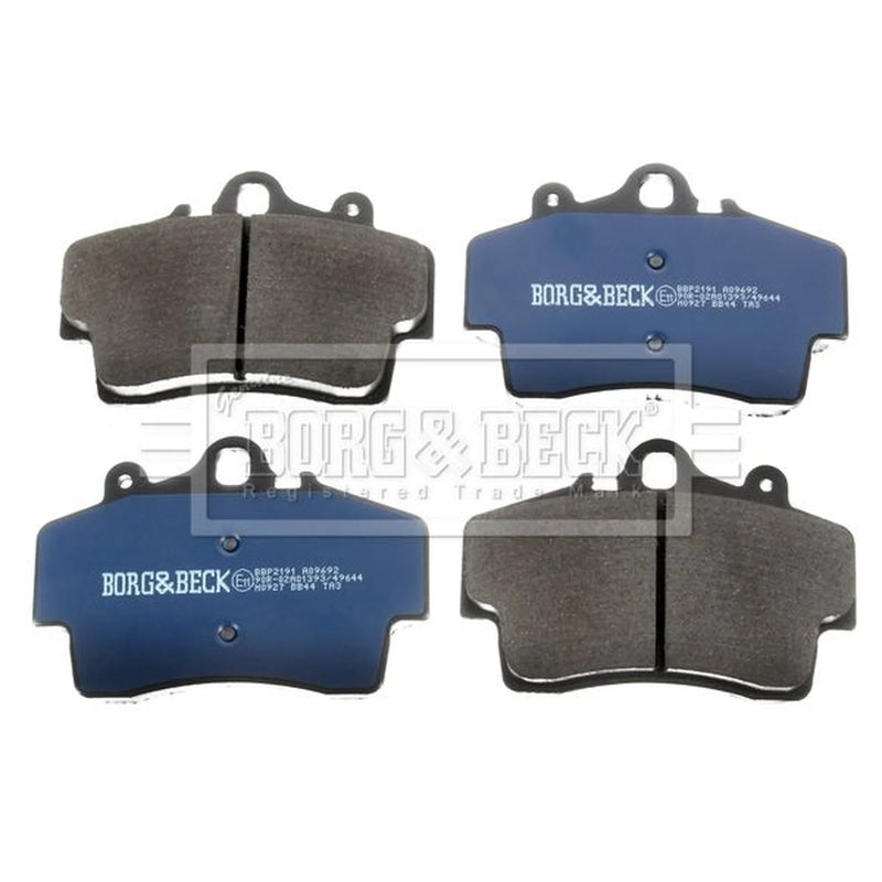 Borg & Beck Front Brake Discs & Pads fits Porsche Boxster 1996-2004 2.5 2.7
