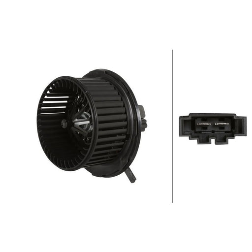 Hella Heater Blower Fan Front fits Audi A3 2003-2013 1.2 1.4 1.6 1.8 1.9 2.0