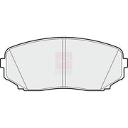 Apec Front & Rear Pads fits Mitsubishi Shogun Sport III 2015 on 2.4