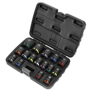 Sealey Premier Premier Impact Socket Set 1/2"Sq Drive 16pc AK5625M Sealey Premier - Dynamic Drive