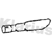 Klarius Exhaust Pipe OD fits Volvo V70 1995-2000 2.4