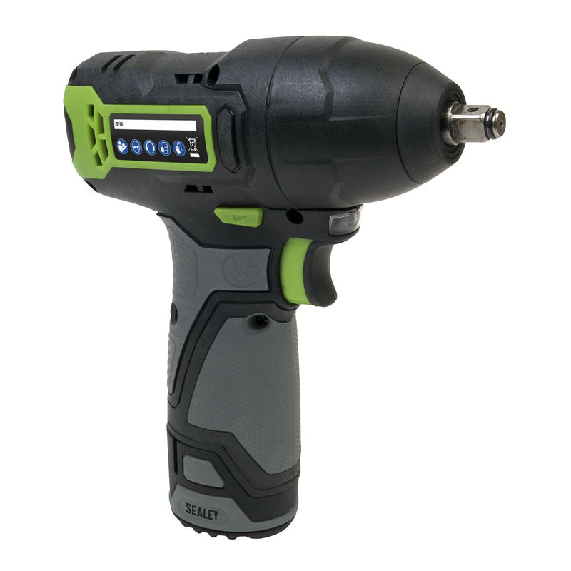 Sealey Cordless Impact Wrench 3/8"Sq Drive 10.8V SV10.8 Series Body Only Sealey - Dynamic Drive