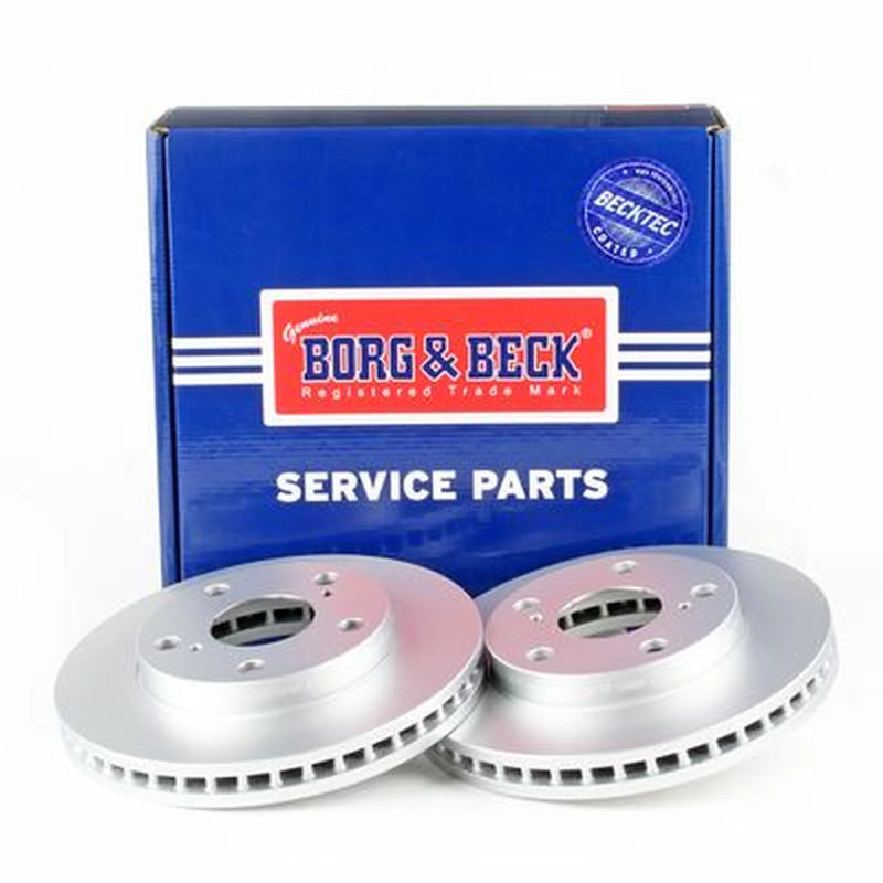 Borg & Beck Front Brake Vented Discs & Pads fits Toyota Camry 1996-2001 2.2