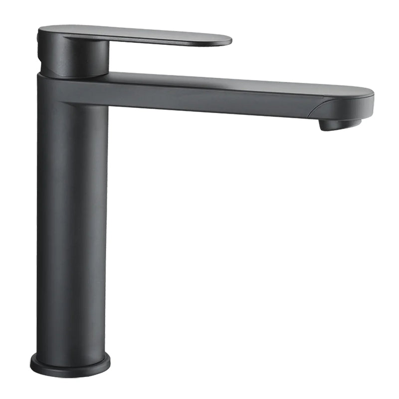 Reich Kitchen Tap Linnea L Black 25cm Flexi Hose