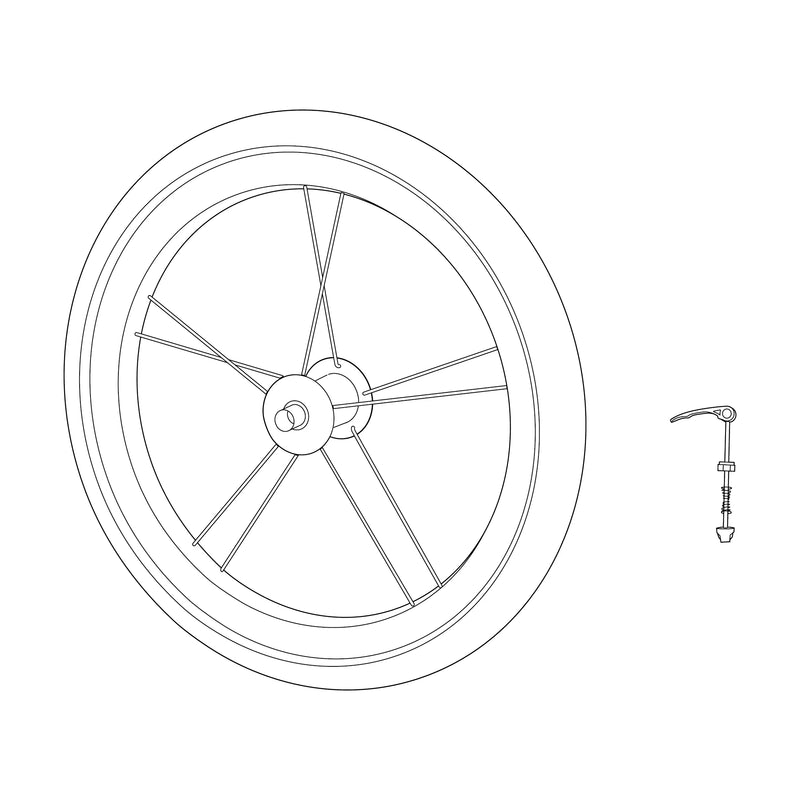 Thule Wheel16 Jogging Sport + Tour Spare Part