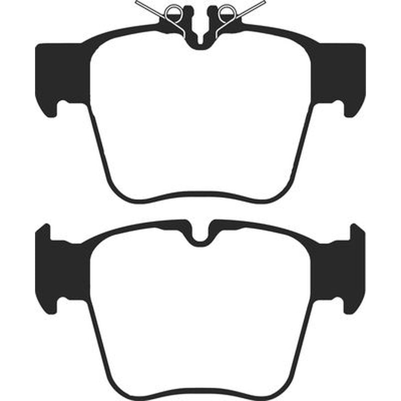 Abtex Rear Brake Pad Set fits Mercedes-Benz C-Class 2015-2023