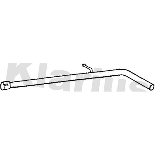 Klarius Exhaust Pipe OD fits Seat Ibiza 2006-2015 1.2