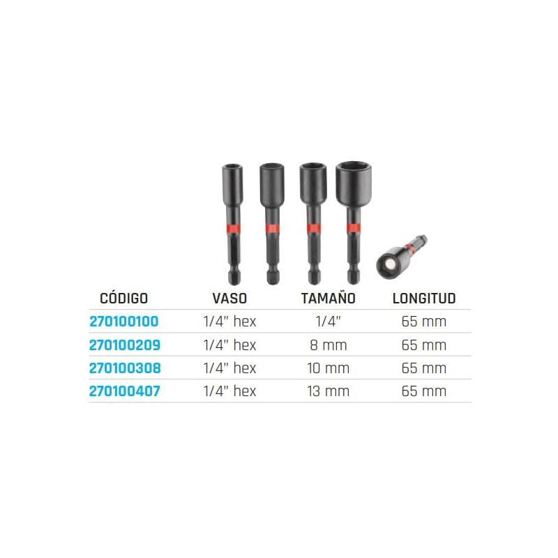 Teng Tools 1/4" Impact Nut Setter 13mm Teng Tools - Dynamic Drive