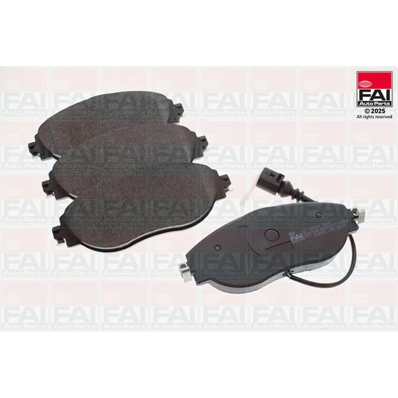 FAI Front Brake Pad Set fits Seat Alhambra 2010-2022 1.4 1.8 2.0