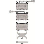 Juratek Front Brake Pad Set JCP8616