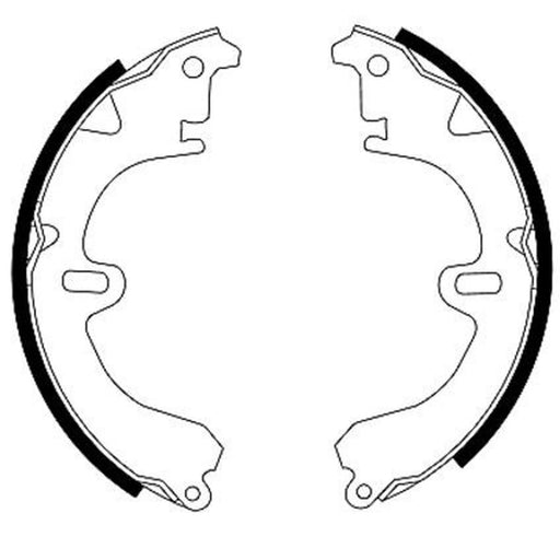 Mintex Brake Shoe Set Axle Kit fits Toyota Caldina 1994-1997 2.0
