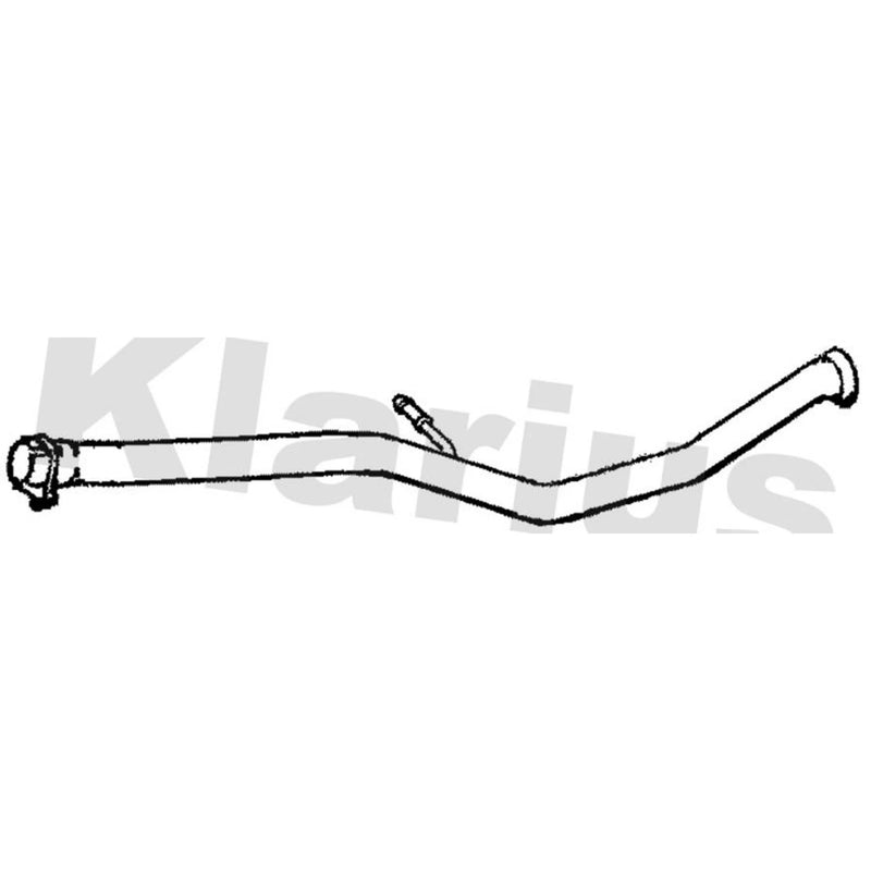 Klarius Exhaust Pipe OD fits Peugeot 307 2000-2007 2.0