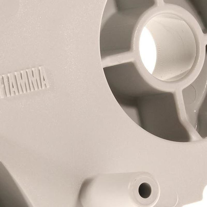 Fiamma F80s Left Hand Inner End Cap White (98673-201) Fiamma - Dynamic Drive