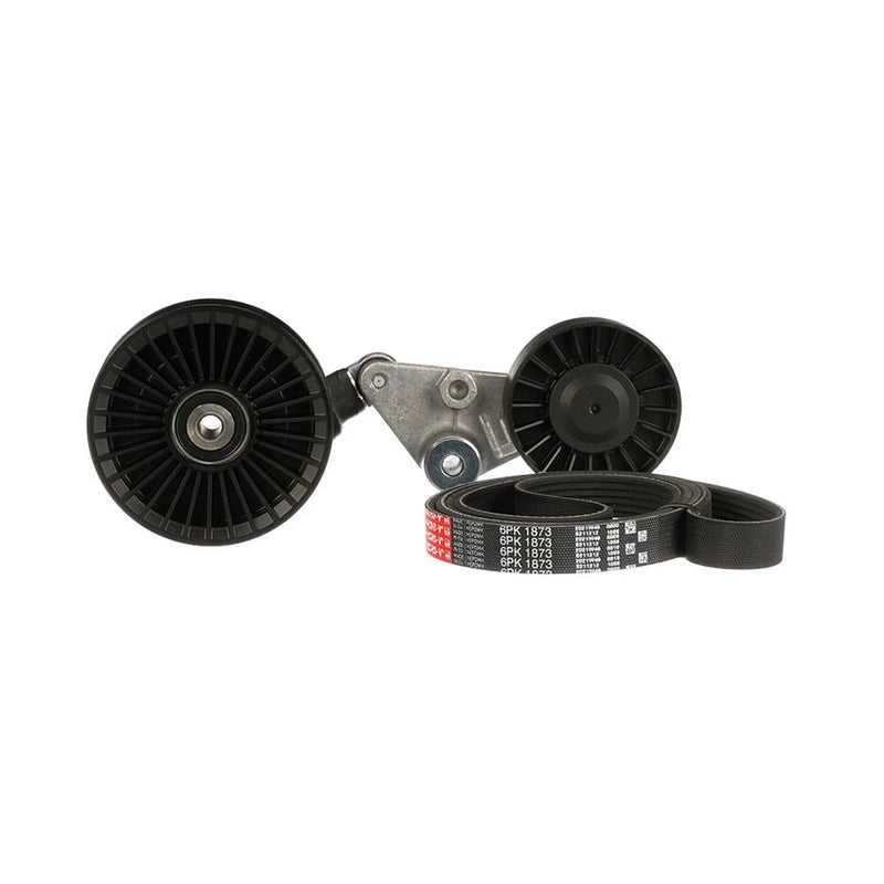 Gates V-Ribbed Belt Set fits Opel Astra G 1998-2005 2.0 2.2