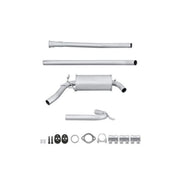 Hella Middle Silencer fits Ford Escort 1985-1990 1.1 1.3