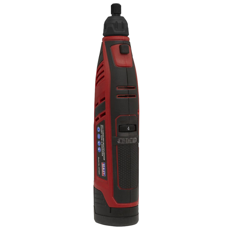 Sealey Cordless Multipurpose Rotary Tool & Engraver Kit 49pc 12V SV12 Series Bod Sealey - Dynamic Drive
