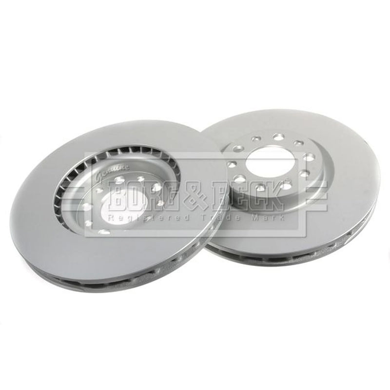Borg & Beck Front & Rear Brake Discs & Pads fits Alfa Romeo Giulia 2015-2022