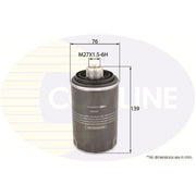 Comline Full Service Kit with Air, Oil, Fuel & Cabin Filters fits Audi A3