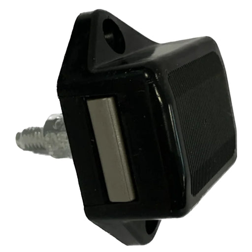 Hafele Lock Case Push-Button Black 15mm Backset