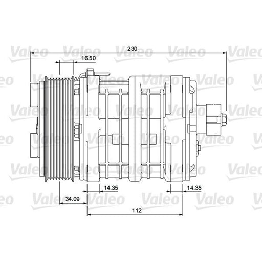 Valeo Air Conditioning Compressor 815909