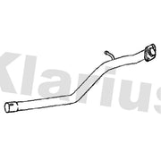 Klarius Exhaust Pipe OD fits Toyota Urban Cruiser 2009-2016 1.33