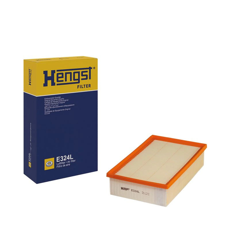 Hengst Engine Air Filter fits Audi 100 C4 1990-1994 2.4 2.5