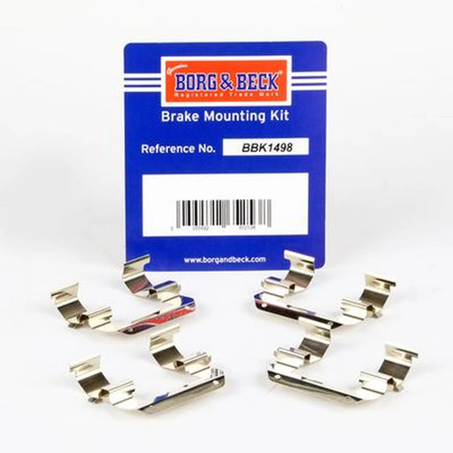 Borg & Beck Brake Pad Accessory Fitting Kit Front BBK1498