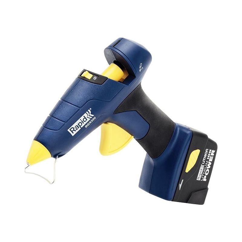 Rapid BGX300 Cordless Pro Glue Gun Kit 7.2V 1 x 2.6Ah Li-Ion Rapid - NN4 Online