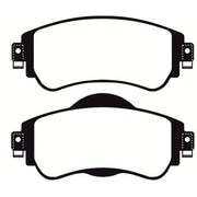 Abtex Front Brake Pad Set PLU2156