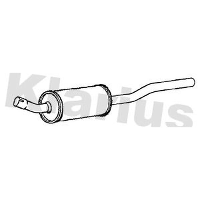 Klarius Box With Front Pipe Front fits Mini Mini Clubman 2015-2024