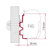 Fiamma Adaptor Rapid 90DF 10 400: Quick and Easy Attachment for Your RV Fiamma - Dynamic Drive