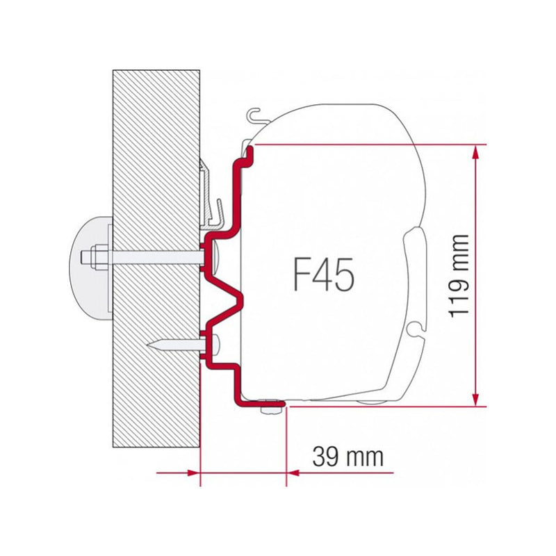 Fiamma Adaptor Rapid 90DF 10 400: Quick and Easy Attachment for Your RV Fiamma - Dynamic Drive