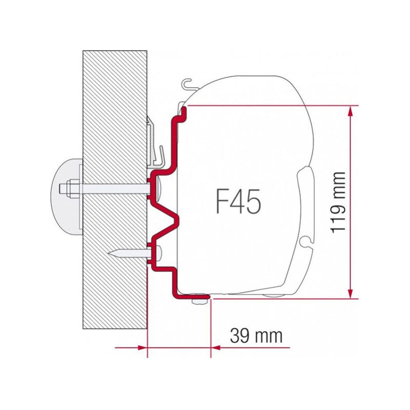 Fiamma Adaptor Rapid 90DF 10 400: Quick and Easy Attachment for Your RV Fiamma - NN4 Online